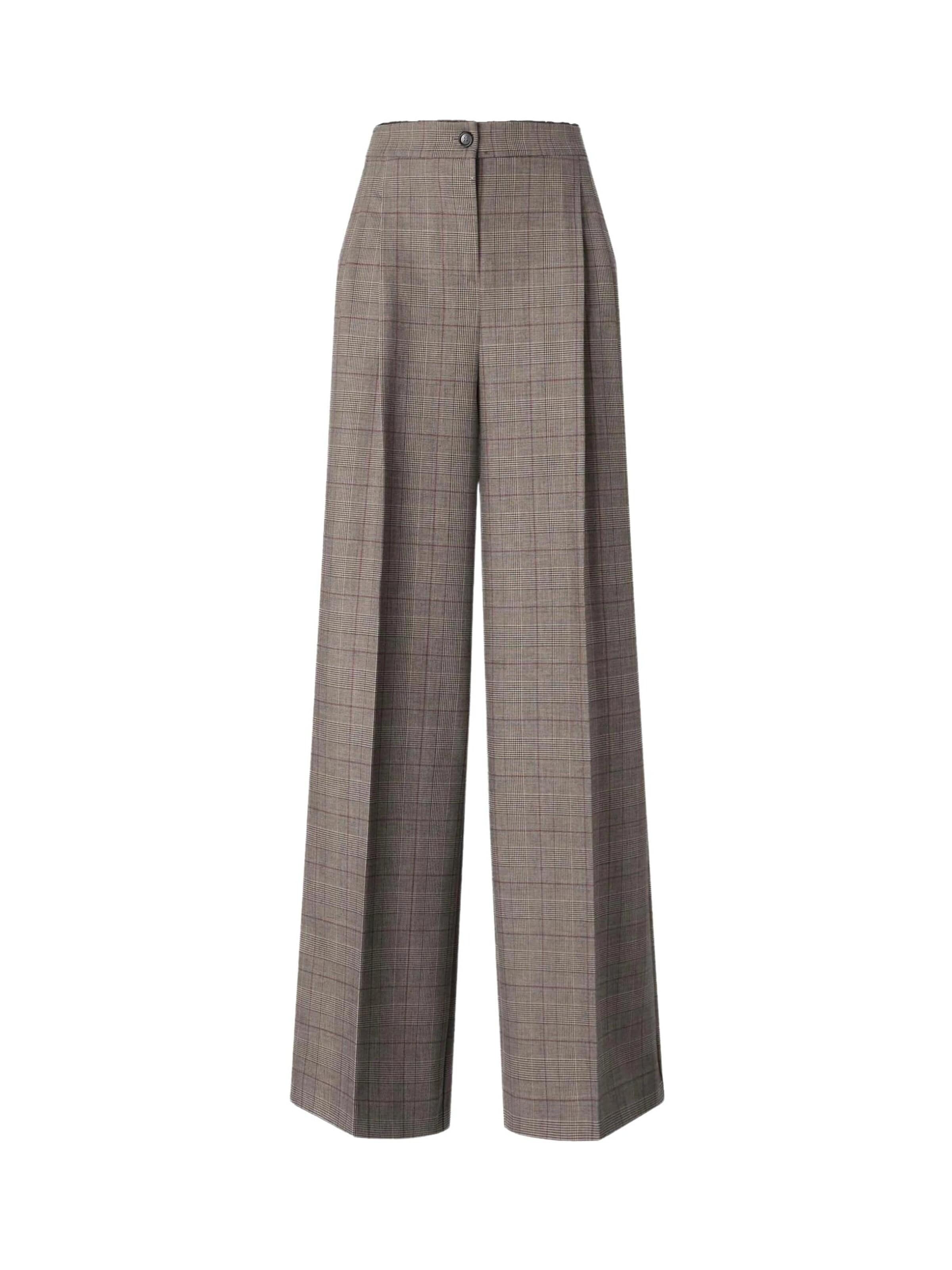 PINKO Pantalon 'PINKO PLUMERIA PANTALONE MISTO LANA TINTO FILO PANTALONE' en 38 en gris, Vue avec produit