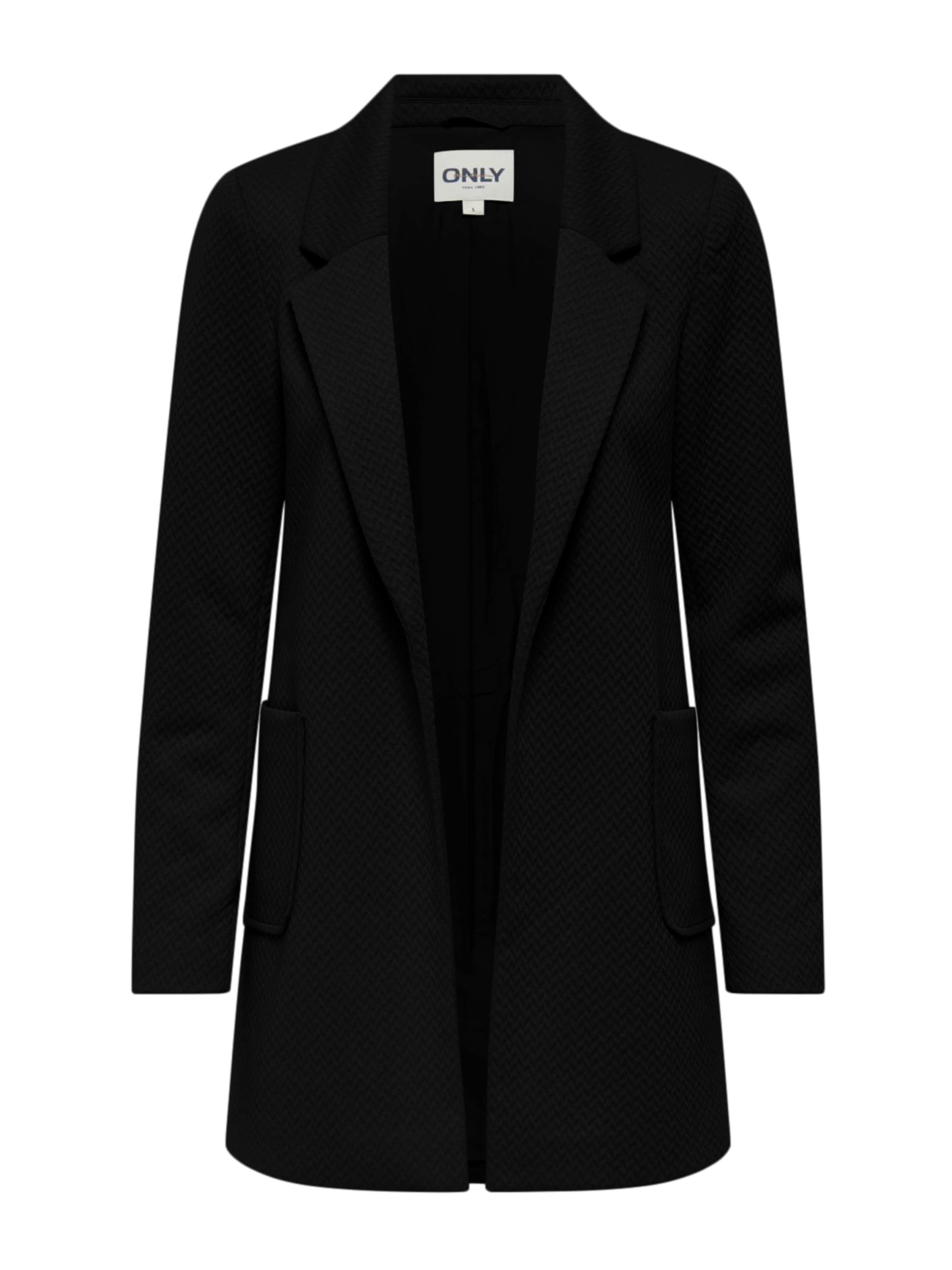 ONLY Between-Seasons Coat 'ONLBAKER-NEVARA' in Black: front