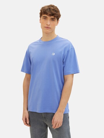 TOM TAILOR DENIM T-Shirt in Blau: predná strana