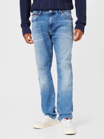 Tommy Jeans Regular Jeans 'SCANTON' in Blauw: voorkant