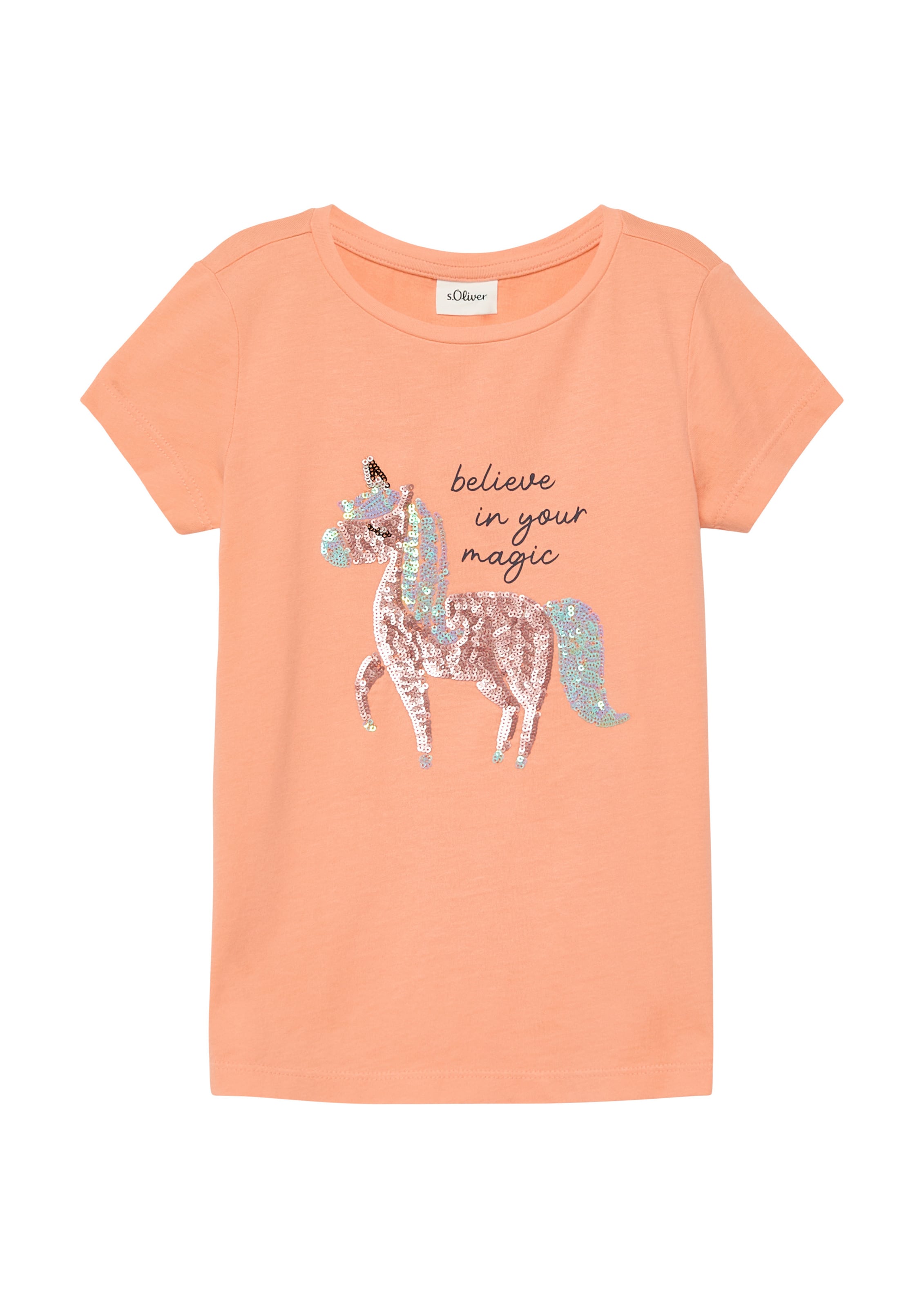 s.Oliver Shirt in Orange: front