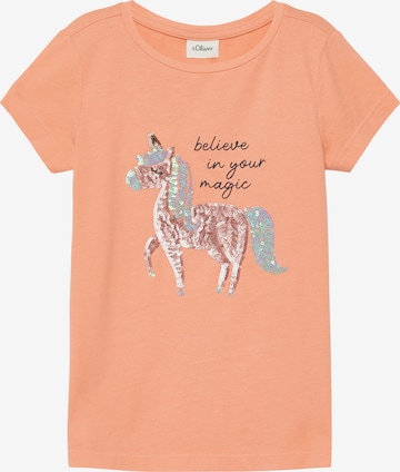 s.Oliver Shirt in Orange: front
