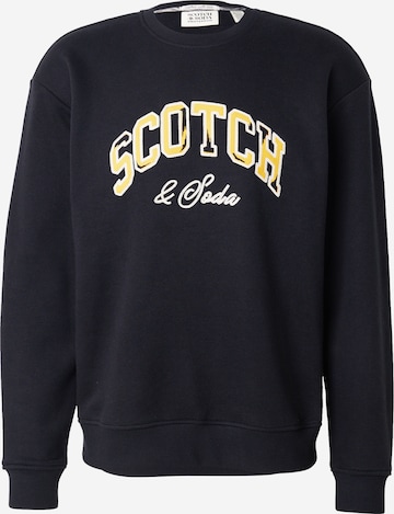 SCOTCH & SODA Mikina – černá: přední strana