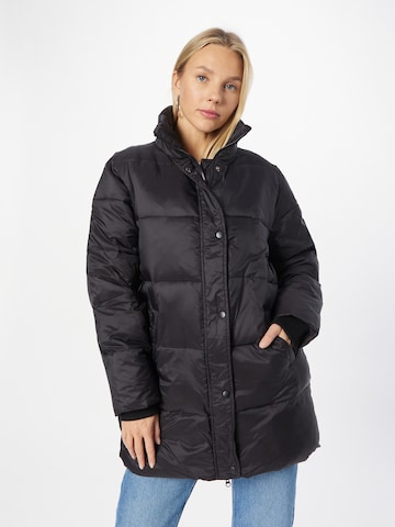 SISTERS POINT Between-Season Jacket 'DUSTY' in Black: front