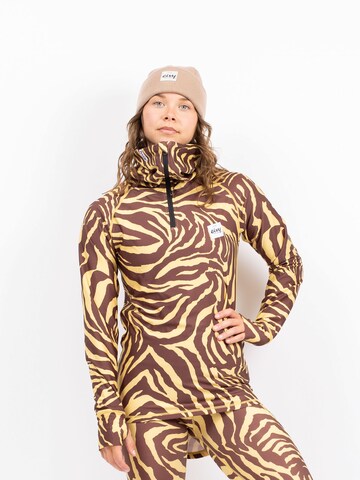 Eivy Functioneel shirt 'Icecold' in Geel: voorkant