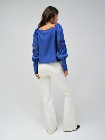 Salsa Jeans Blouse in Blauw