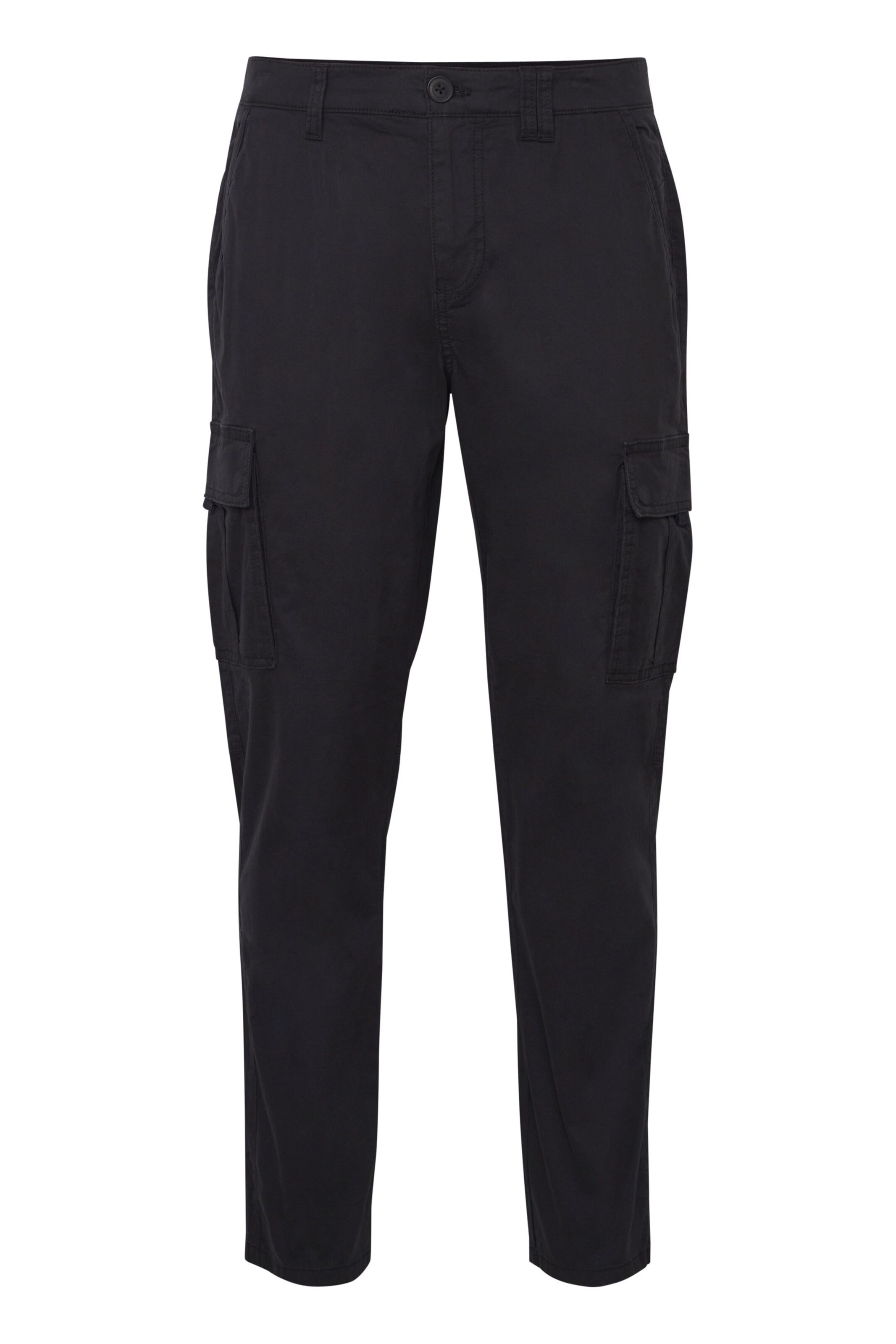 !Solid Regular Hose 'Jimmi-Jim' in Schwarz: Vorderseite