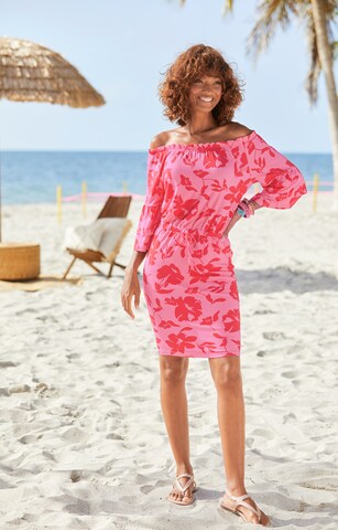 LASCANA Dress in Pink: front