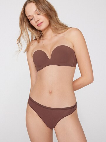 Tezenis Bandeau Bra in Brown