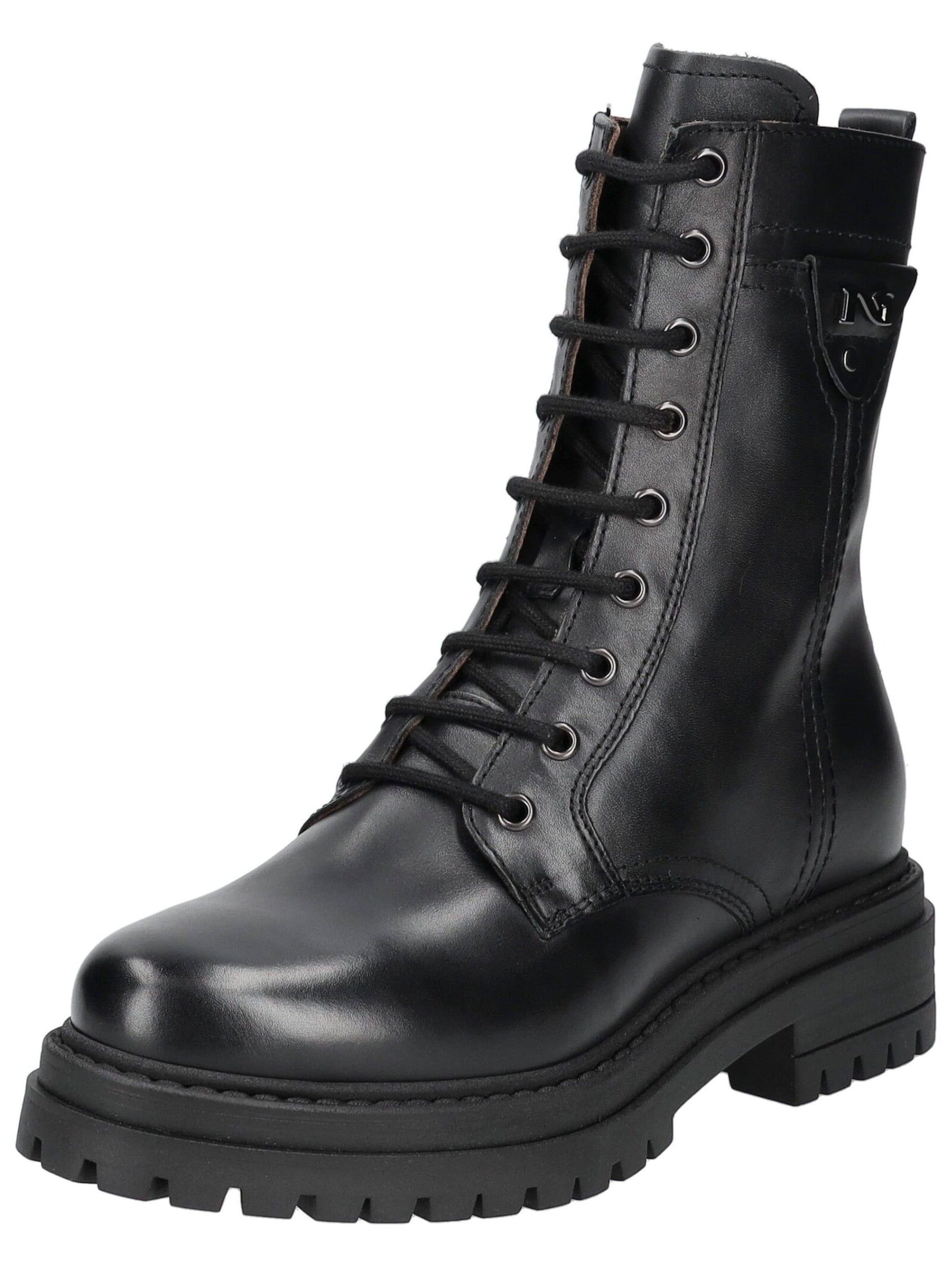 Chaussure basse Nero Giardini en noir : devant