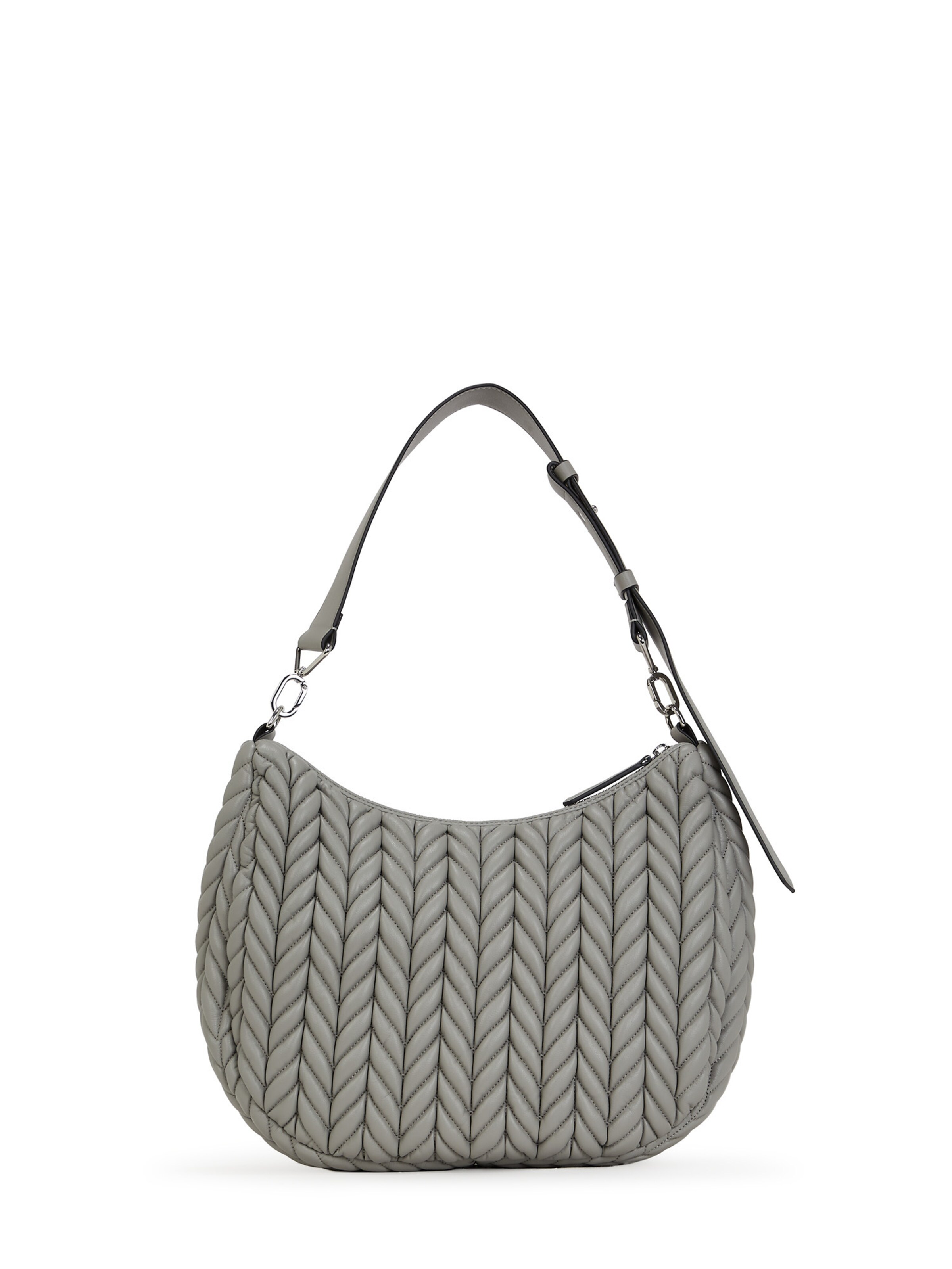 Karl Lagerfeld Kabelka na rameno - Sivá