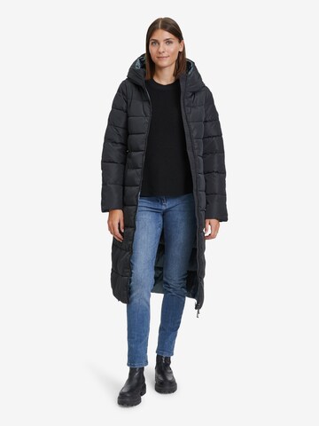 Amber & June Winter Coat in Black