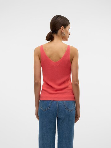 VERO MODA - Top de punto 'VMNEWLEX SUN' en rojo