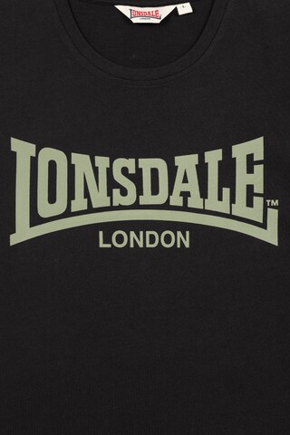 LONSDALE Shirt 'TOWNHEAD' in Zwart