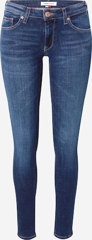 Tommy Jeans ضيق جينز 'SOPHIE' بلون أزرق: الأمام