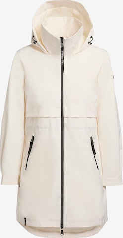 khujo Ανοιξιάτικο και φθινοπωρινό παλτό 'Ariana3' σε λευκό: μπροστά