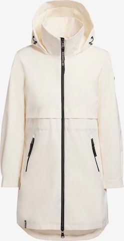 khujo Between-Seasons Coat 'Ariana3' in White: front