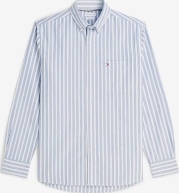 TOMMY HILFIGER Regular Fit Hemd in Blau: Vorderseite