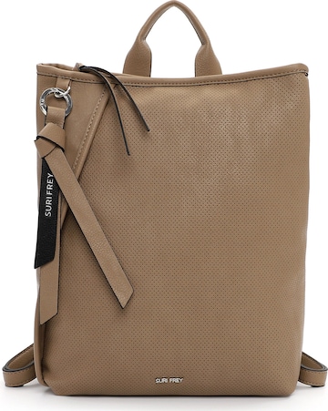 Suri Frey Backpack ' SFY Macy ' in Beige: front