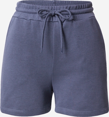 PIECES Shorts 'CHILLI' in Blau: predná strana
