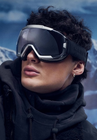 HAWKERS Sportbrille 'Frostik' in Silber