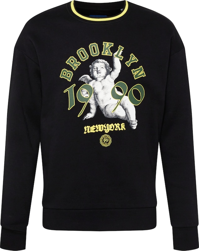 JACK & JONES Sweatshirt in Schwarz PN6596 JACK & JONES Sweatshirt in Schwarz PN6596