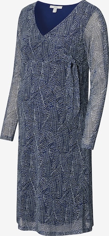 Robe Esprit Maternity en bleu : devant