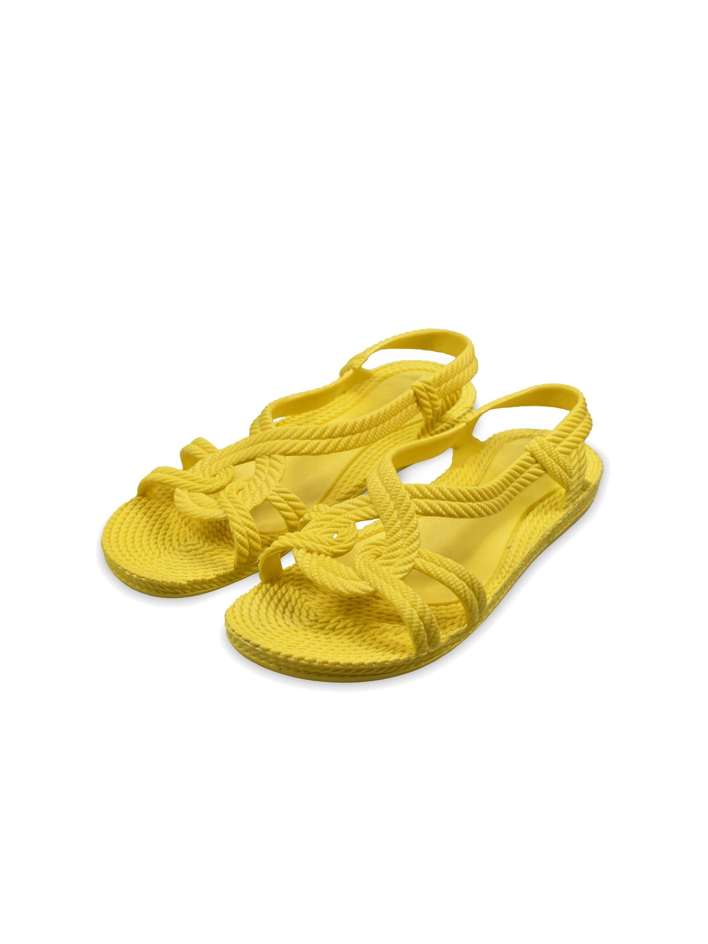 Brasileras Sandals 'Esmirna' in Yellow