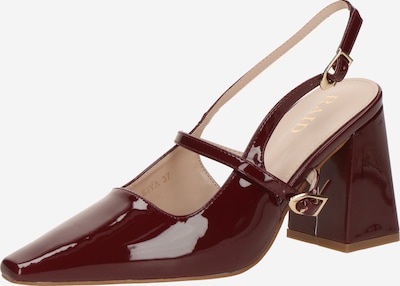 Raid Cipele s potpeticom i otvorenom petom 'SIYA' u tamno crvena, Pregled proizvoda