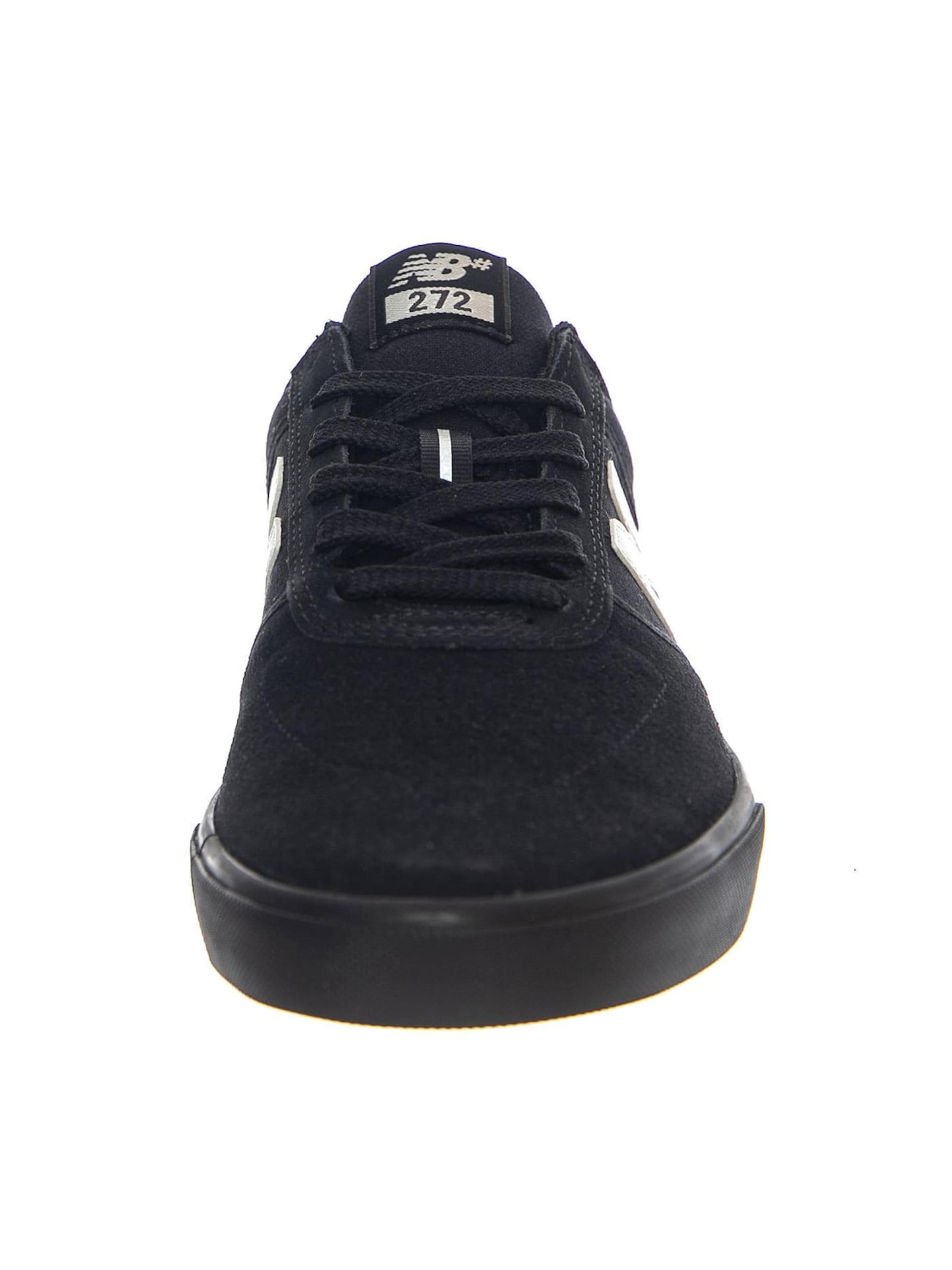 new balance Buty sportowe sznurowane 'Numeric Skateboarding Black Leather/Textile' w kolorze czarny