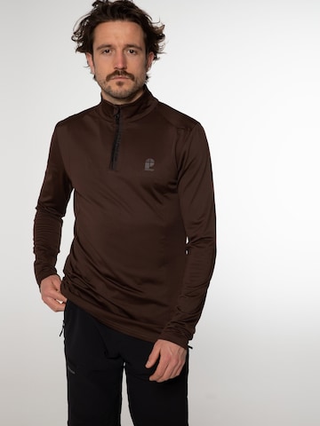 PROTEST Sportsweatshirt 'WILL' in Braun