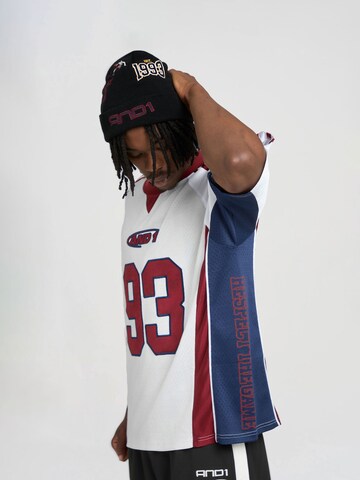 AND1 T-Shirt 'Respect The Game' in Weiß