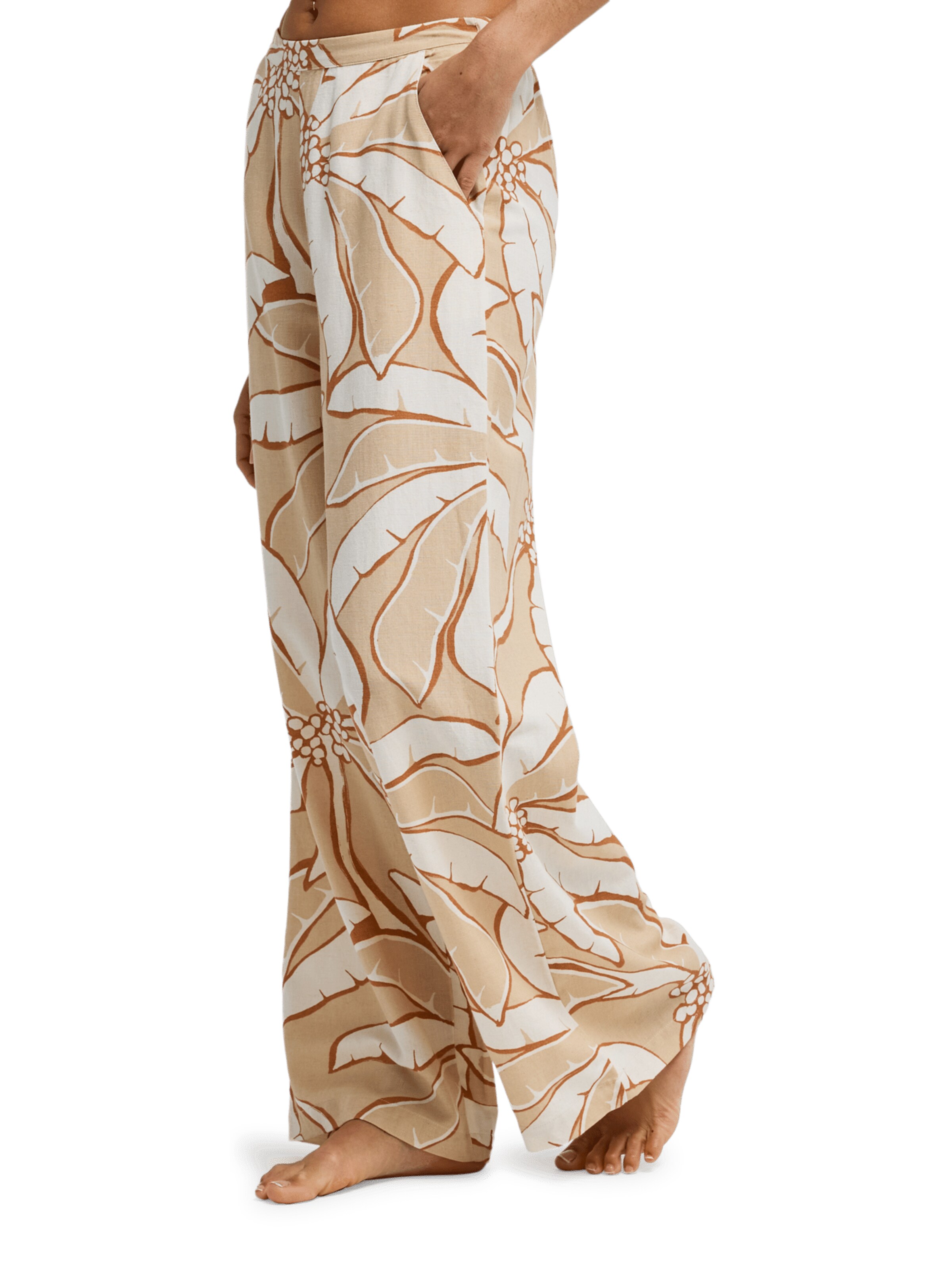 BILLABONG Loose fit Pants 'Tropic Breeze' in Beige