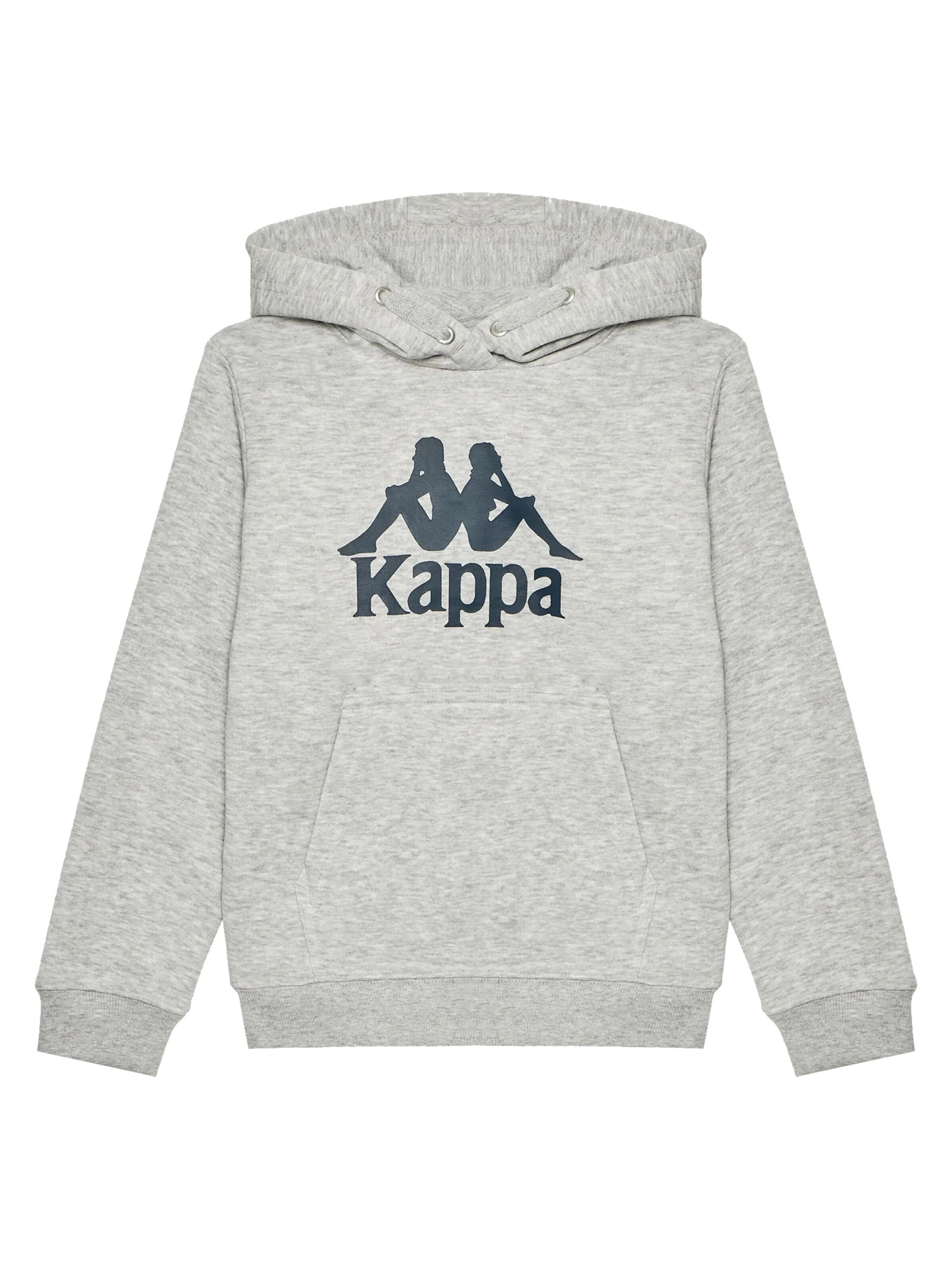 KAPPA Sweatshirt 'Kappa Taino Kids Hoodie' in Grey: front