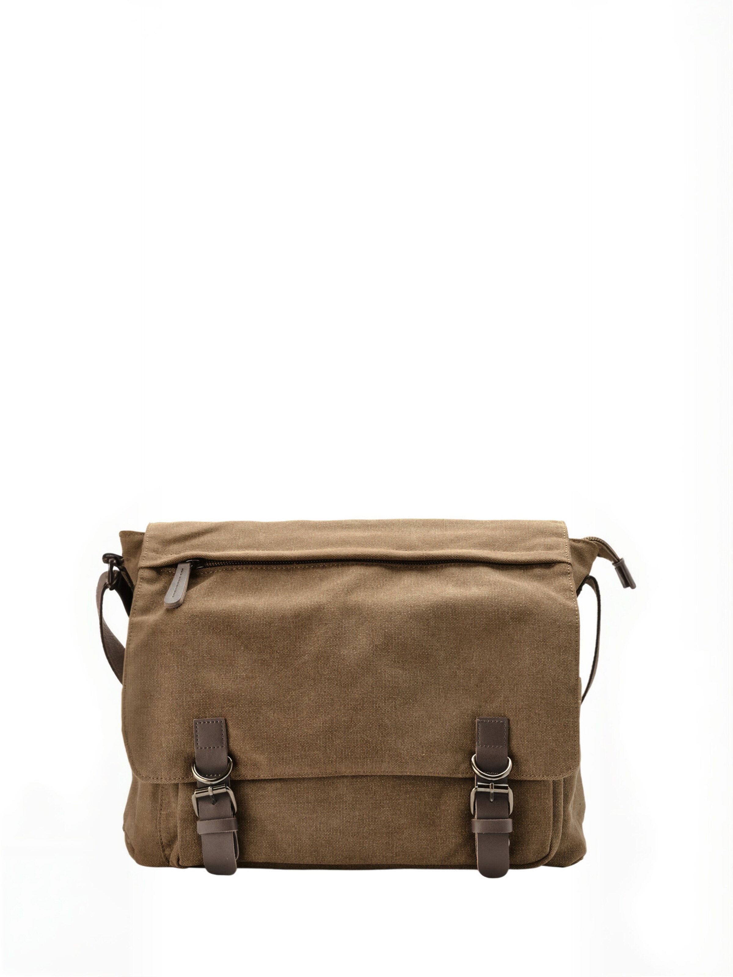 Borsa a tracolla ' Wanderer ' di Trendhim in marrone: frontale