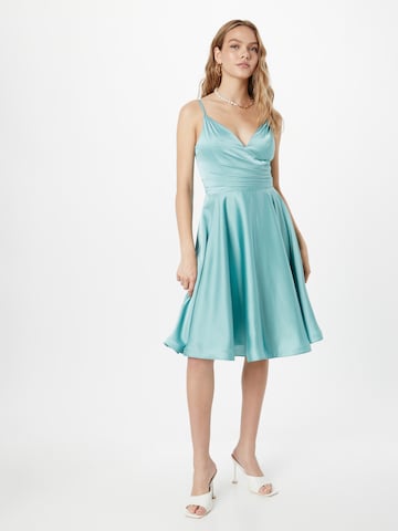 mascara Cocktail dress in Blue: front