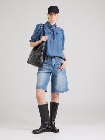 Chemisier 'LOUISE' Suncoo en bleu