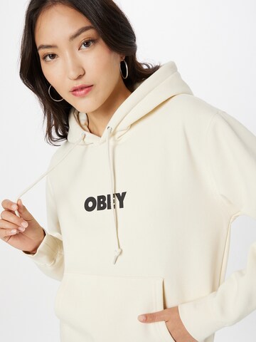 Obey Sweatshirt in Beige