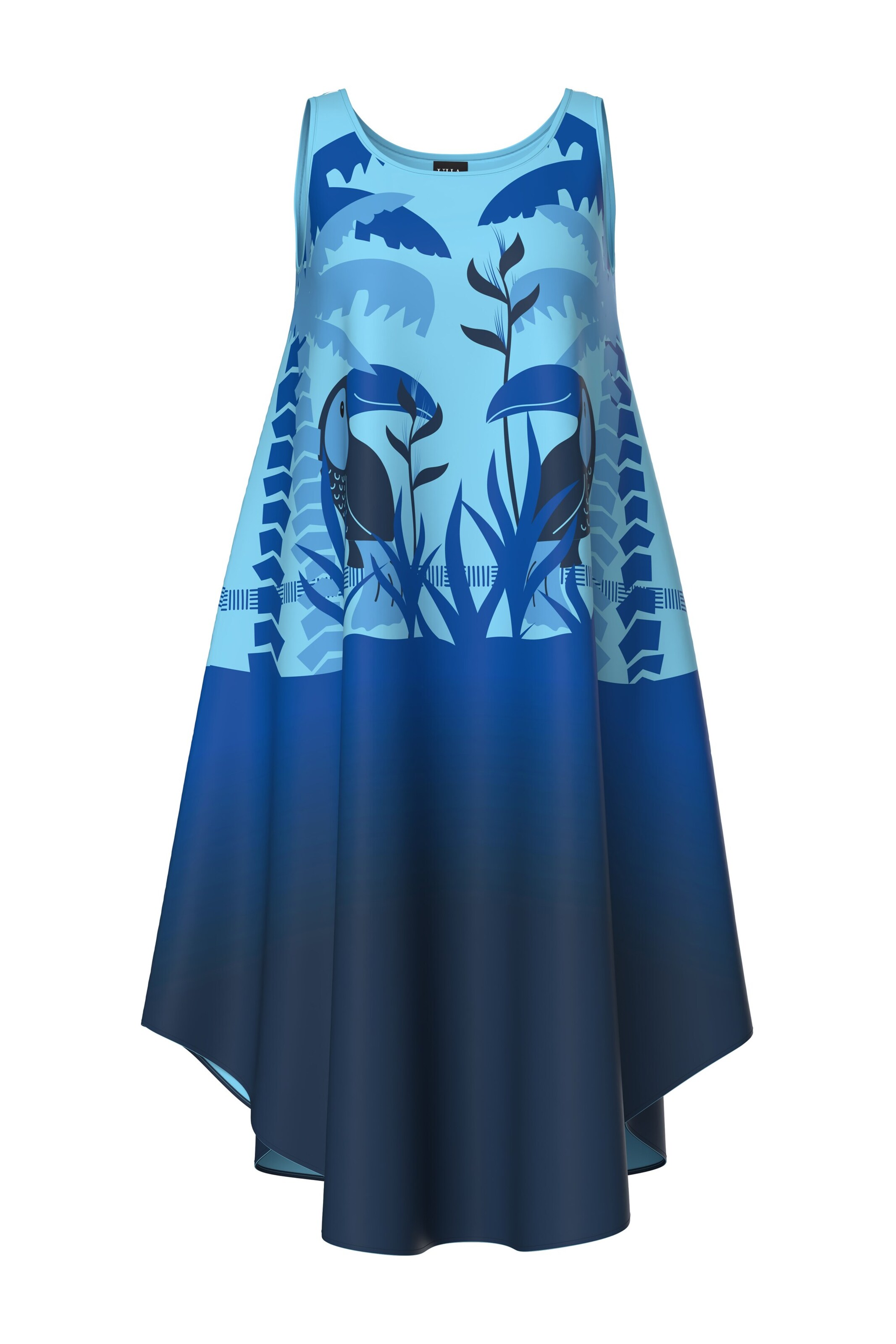 Ulla Popken Dress in Sapphire, Item view