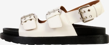 Sandales 'Sandalen mit Riemchen' Joia en blanc : devant