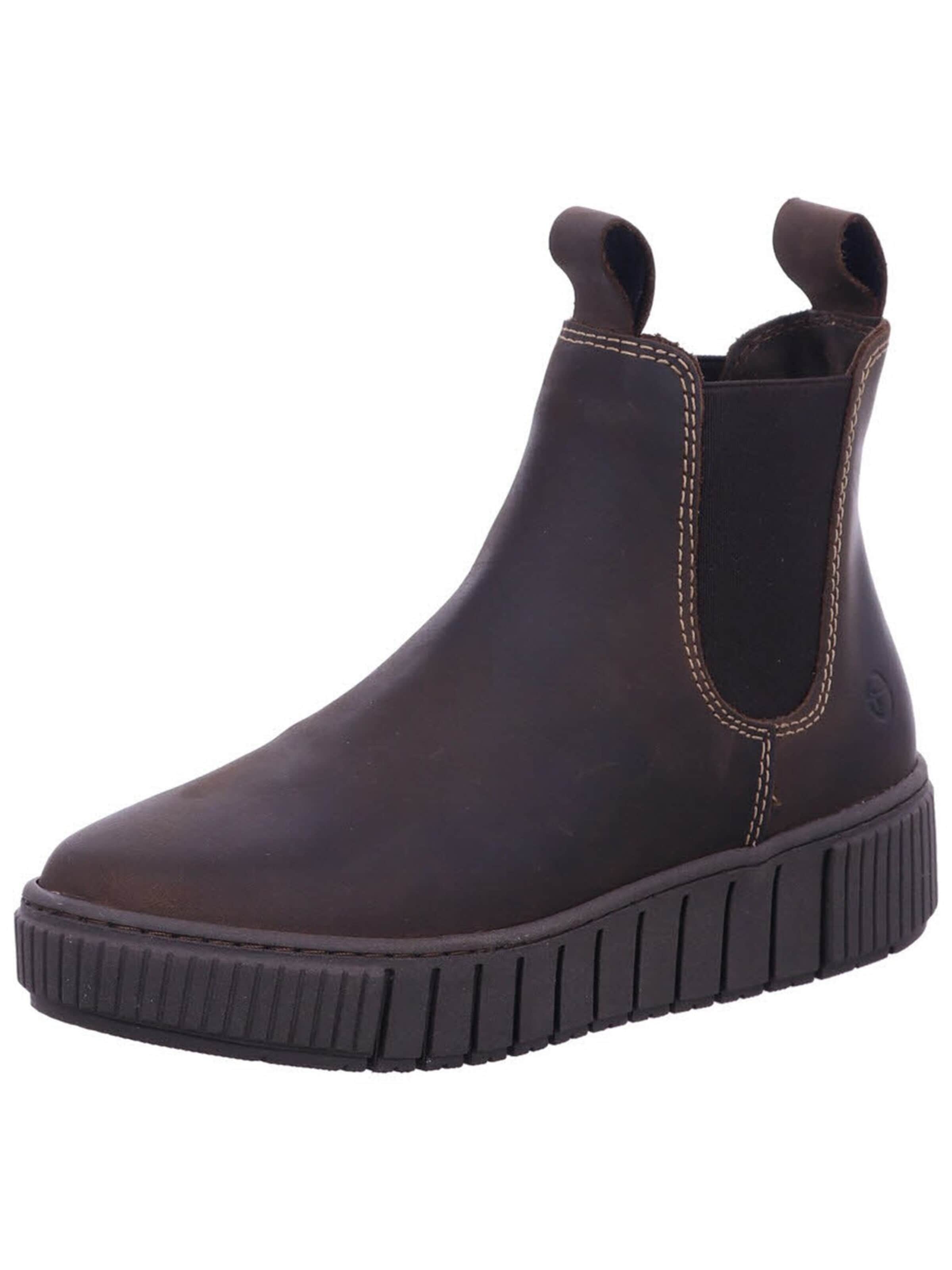 Tamaris Chelsea Boots 'Chelsea Boots 1-25403-43-309 309 Echtleder in braun'‌‌‌‌‌‌‌‌‌ in Braun: Vorderseite
