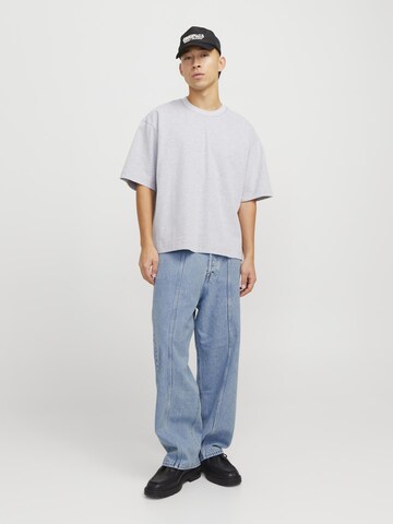 JACK & JONES Wide leg Jeans 'JJIron JJOriginal' in Blue