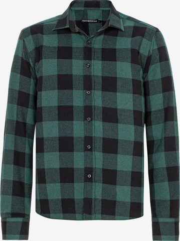 Redbridge Button Up Shirt 'Lowestoft' in Green: front