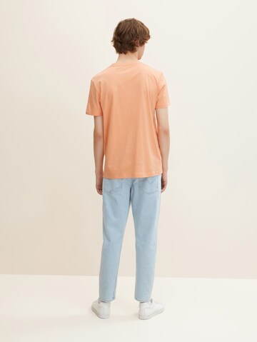 TOM TAILOR DENIM T-Shirt in Orange