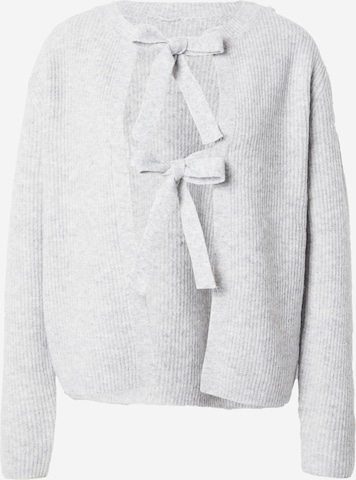 PIECES Cardigan 'SILLY' i grå: forside