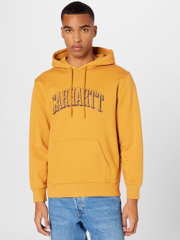 Sweat-shirt Carhartt WIP en jaune : devant