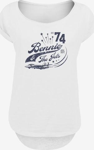 F4NT4STIC Shirt in Wit: voorkant