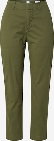 GAP - Pantalón 'V-DOWNTOWN' en verde: frente