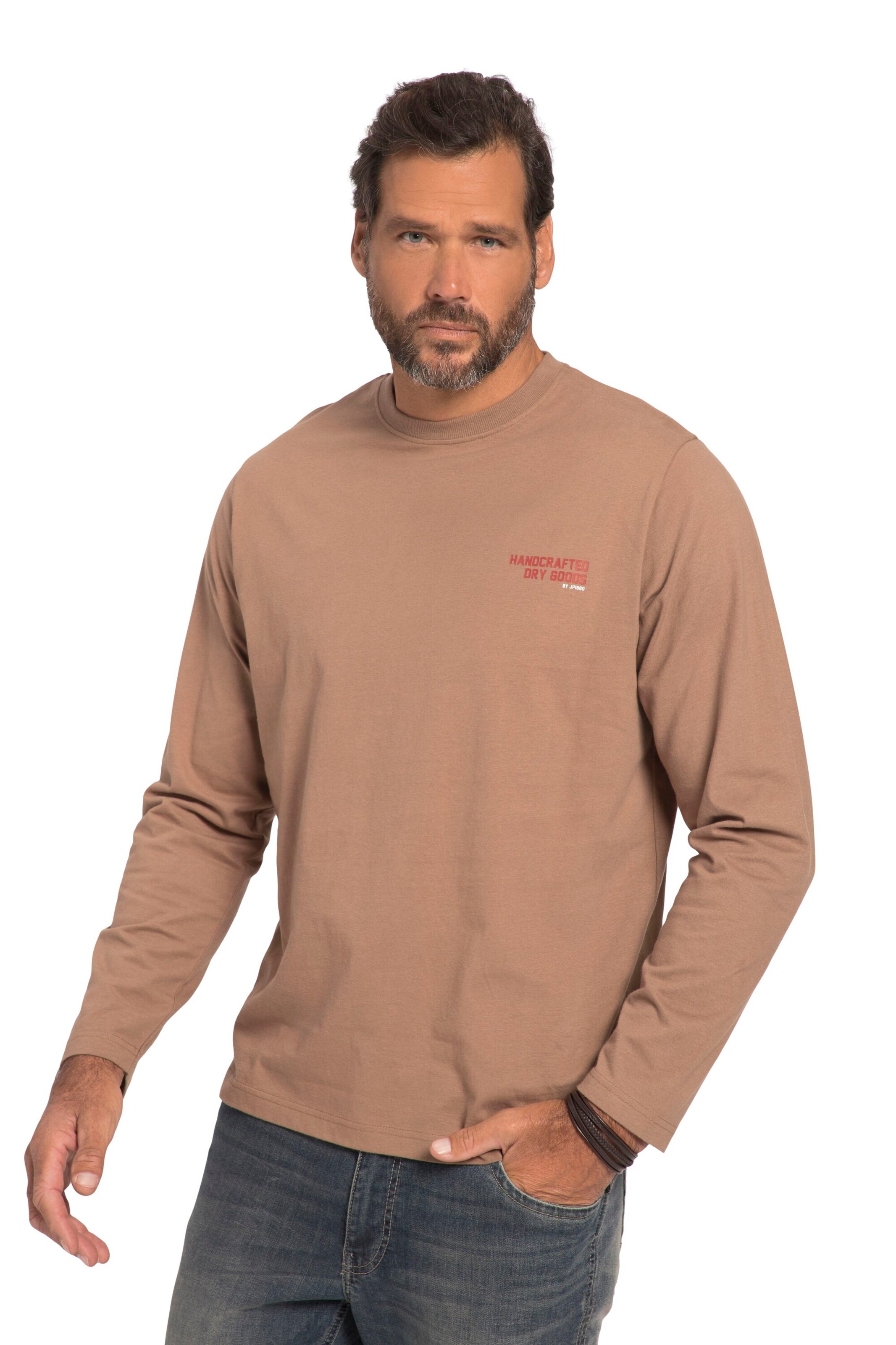 JP1880 Shirt in Brown: front