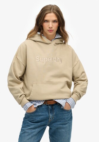 Superdry Sweatshirt in Grau: Vorderseite